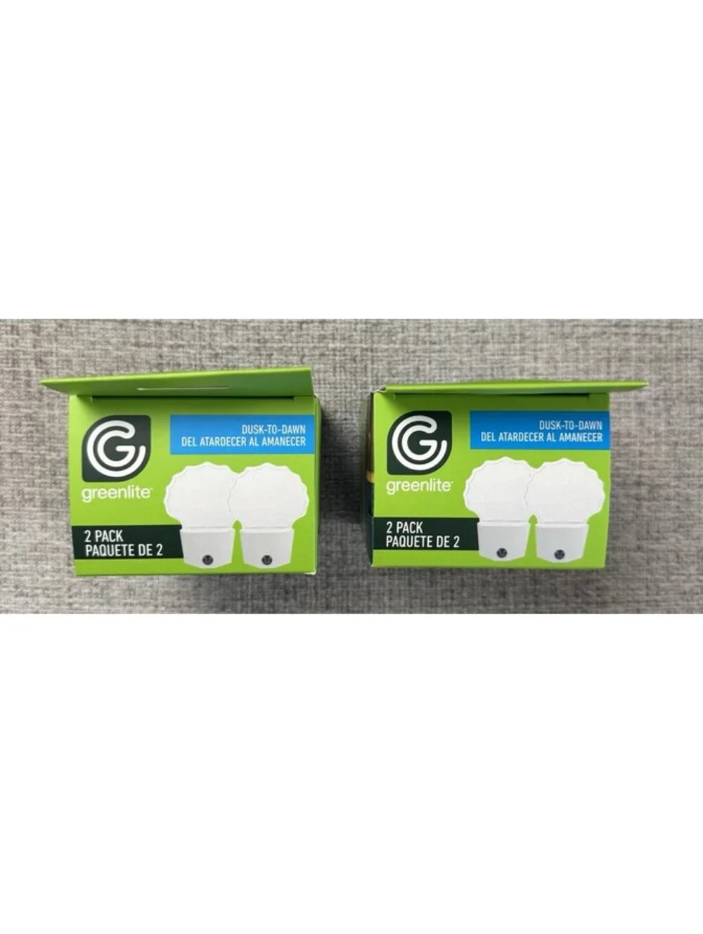 Greenlite Automatic LED NightLight 2 Pack Dusk Til Dawn Automatic Sensor-4 Total